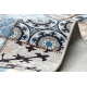 MIRO 51913.802 mycí kobereček Patchwork protiskluz - modrý / hnědá 