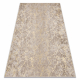MIRO 11111.2104 Waschteppich Marmor, glamour Anti-Rutsch - beige / gold