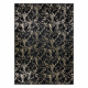 MIRO 11111.2106 mosható szőnyeg Márvány, glamour csúszásgátló - fekete / arany