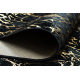 MIRO 11111.2106 pranje tepiha Mramor, glamour protuklizna - crno / zlato