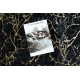 MIRO 11111.2106 tapijt wasbaar marmer, glamour antislip - zwart / goud