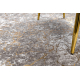 MIRO 11111.2107 washing carpet Marble, glamour anti-slip - light grey / gold