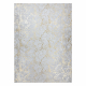 MIRO 11111.2108 umývací koberec Mramor, glamour protišmykový - krémová / zlato