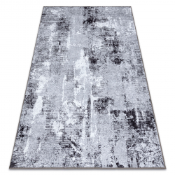 Tapis lavable MIRO 51924.812 Abstraction antidérapant - gris clair