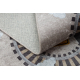 JUNIOR 51986.803 umývací koberec Koľajnice, lokomotíva pre deti protišmykový - šedá