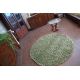 Carpet circle SHAGGY BRILLIANT 040 green