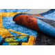 JUNIOR 51827.803 mosható szőnyeg Teherautó, kotrógép gyerekeknek csúszásgátló - kék