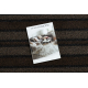 Doormat ARIZONA 401 antislip, outdoor, indoor, gum - brown