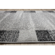 Tapis de couloir SILVER Etna cadre, sable gris 80cm