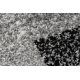 Futó szőnyeg SILVER Etna keret, homok - szürke 80cm