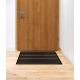 Χαλάκι πόρτας ARIZONA 401 αντιολισθητικό, εξωτερική, εσωτερική, κόμμι - καφέ