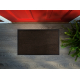 Doormat TEXAS 456 antislip, outdoor, indoor, gum - brown