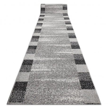 Alfombra de pasillo SILVER Etna marco, arena - gris 120cm
