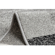 Alfombra de pasillo SILVER Etna marco, arena - gris 120cm