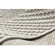 Tapijt JERSEY 19261 beige - Kader, structureel, lus BOHO