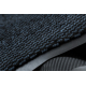 Tekač preproga TEXAS 550 proti zdrsu, zunanji, notranji, na gumijastem - temno modra