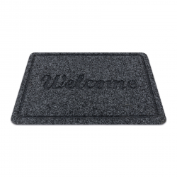 Doormat WELCOME 2098 antislip, outdoor, indoor - anthracite
