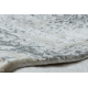 Сучасний килим DUKE 51378 кремовий / сірий - Бетон, камінь структурований, дуже м'який, бахрома