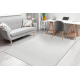 Moderný koberec DUKE 51376 krémová - Pruhy, štruktúrovaný, veľmi jemný, strapce
