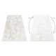 Modern carpet DUKE 51374 cream - Vintage, structured, very soft, fringes