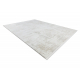Moderný koberec DUKE 51374 krémová - Vintage, štruktúrovaný, veľmi jemný, strapce