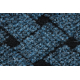 Běhoun - Rohožka protiskluzová VECTRA 0800 venkovní, vnitřní modrý