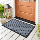 Doormat antislip VECTRA 0902 outdoor, indoor light grey