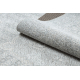 Вълнен килим ANTIGUA 518 76 JY910 OSTA - Розета, рамка, плоскотъкан светло сив
