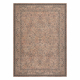 Вълнен килим ANTIGUA 518 74 JF300 OSTA - Цветя, рамка, плоскотъкан бежов