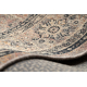 Шерстяний килим ANTIGUA 518 74 JF300 OSTA - Квіти, каркас, плетіння бежевий