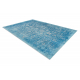 Gyapjú szőnyeg ANTIGUA 518 75 JS500 OSTA - Dísz lapos szövésű kék
