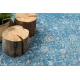 Wollen tapijt ANTIGUA 518 75 JS500 OSTA - Ornament vlakgeweven blauw