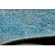 Wollteppich ANTIGUA 518 75 JS500 OSTA - Ornament flach gewebt blau