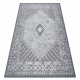 Tappeto in lana ANTIGUA 518 76 XX032 OSTA - Rosetta, struttura, tessitura piatta grigio 