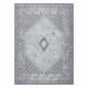 Tappeto in lana ANTIGUA 518 76 XX032 OSTA - Rosetta, struttura, tessitura piatta grigio 