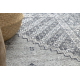Tappeto in lana ANTIGUA 518 76 XX032 OSTA - Rosetta, struttura, tessitura piatta grigio 