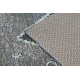 Vilnas paklājs ANTIGUA 518 76 XX033 OSTA - rozete, rāmis, plakani austi tumši pelēks