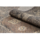 Tapete de lã ANTIGUA 518 76 JF300 OSTA - Rosette, moldura, tecido plano castanho 