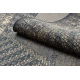 Tapis en laine ANTIGUA 518 76 JG900 OSTA - Rosace, cadre, tissé à plat marron foncé