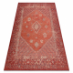 Шерстяний килим ANTIGUA 518 76 JT300 OSTA - Розетка, каркас, плетіння червоний