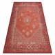 Tappeto in lana ANTIGUA 518 76 JT300 OSTA - Rosetta, struttura, tessitura piatta rosso 
