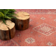 Tappeto in lana ANTIGUA 518 76 JT300 OSTA - Rosetta, struttura, tessitura piatta rosso 