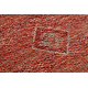 Ullteppe ANTIGUA 518 76 JT300 OSTA - Rosett, ramme, flatvevd rød