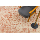 Wool Carpet LEGEND 468 01 GB100 OSTA - Rosette, frame, exclusive cream / red