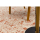 Wollen tapijt LEGEND 468 01 GB100 OSTA - Rozet, frame, exclusief crème / rood