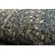 Шерстяний килим ANTIGUA 518 77 JG900 OSTA - Розетка, каркас, плетіння зелений