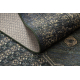 Wollen tapijt ANTIGUA 518 77 JG900 OSTA - Rozet, frame, vlakgeweven groen 