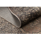 Tapete de lã ANTIGUA 518 77 JF300 OSTA - Rosette, moldura, tecido plano castanho 