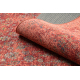 Wool carpet ANTIGUA 518 75 JP300 OSTA - Abstraction flat-woven red 