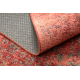 Gyapjú szőnyeg ANTIGUA 518 75 JP300 OSTA - Absztrakció lapos szövésű piros